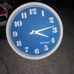 Vintage BULOVA Vagabond Wall Clock