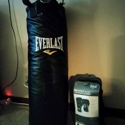 $65 Punching Bag & Gloves