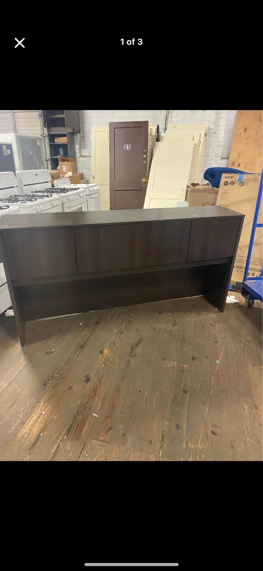 Solid Wood Storage Cabinet