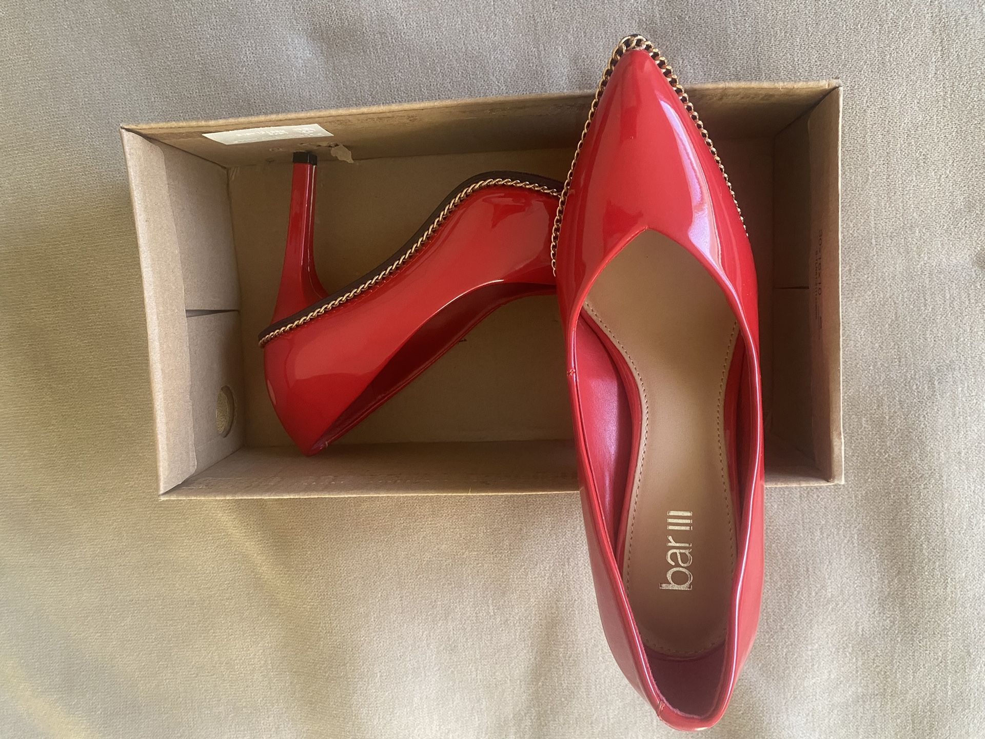 Red Heels (Size 6M)