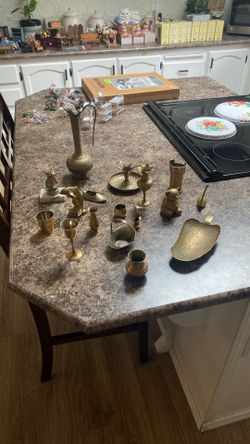 17- Brass Statues