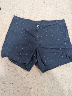 Nautica Anchor Print Shorts