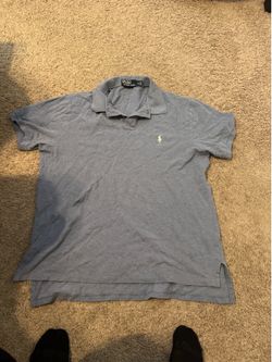 Polo Ralph Lauren Men’s XL Light Blue Short Sleeve Polo Shirt Classic Pony Logo