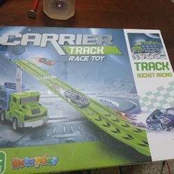 Carrier track race toy