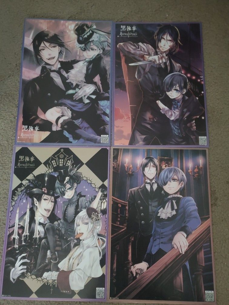Black Butler Wall Art