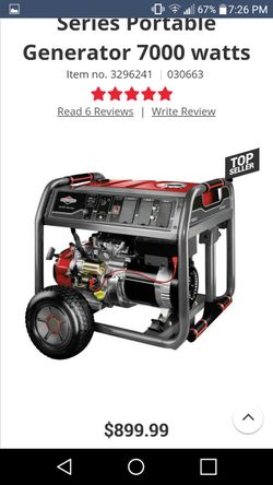 Briggs & Stratton Elite Series Portable Generator