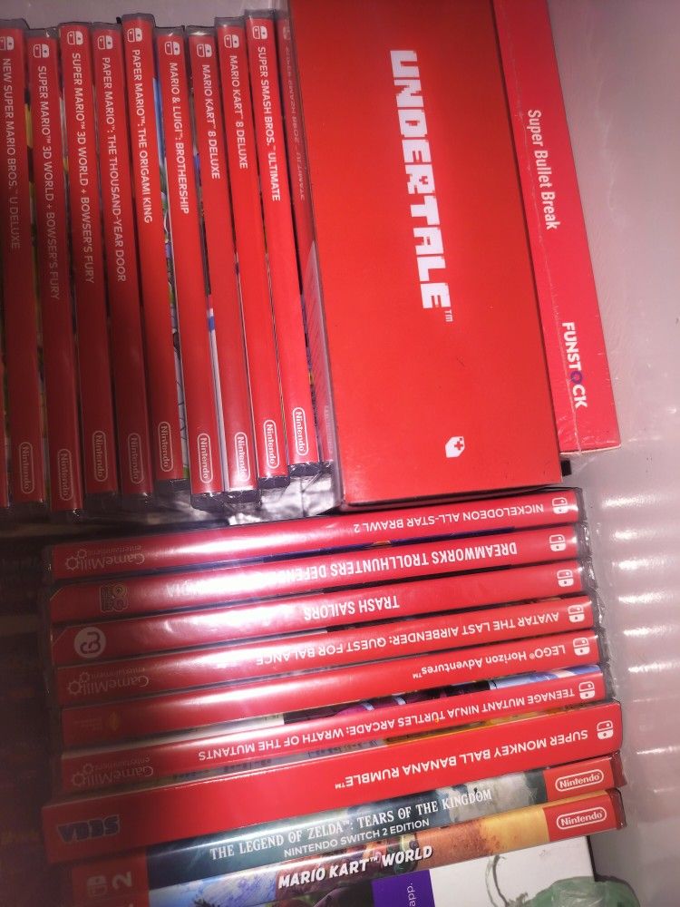 Nintendo Switch Games New, Open Box, Just Cartridge