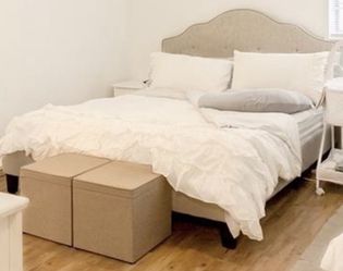 Farmhouse Califonia King Bed