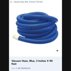 100 Ft Vacuum Hose For Pool 