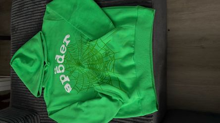 OG Green Sp5der hoodie V2