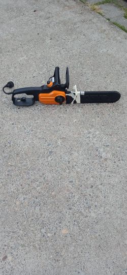 Worx 10 inch electric chainsaw