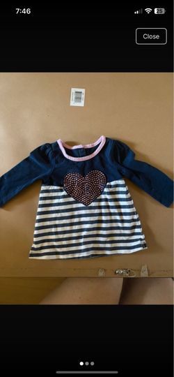 Baby Girls Bedazzled Long Sleeve