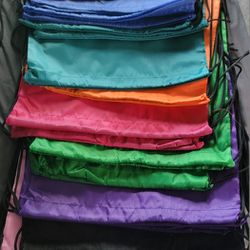 Nylon Drawstring Bag - Multiple Colors