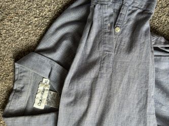 Calvin Klein Long Sleeve Button-Up Shirt
