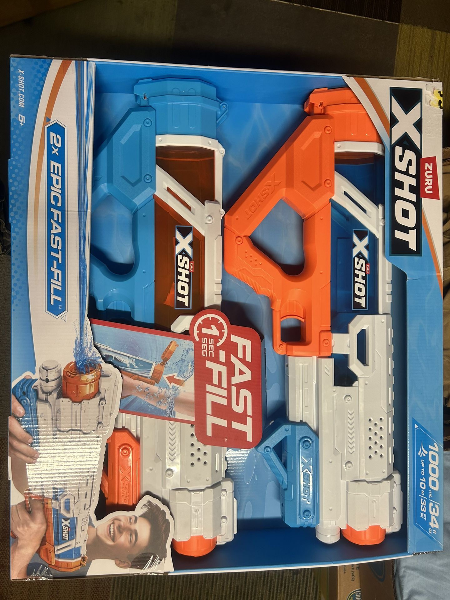 X-shot 2Pk Water Toys
