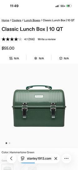Stanley steel lunch box