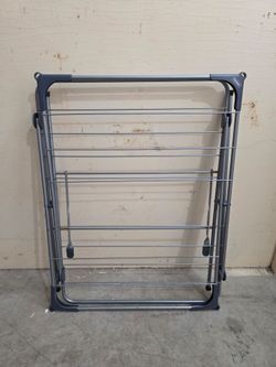CLOTHES DRYING RACK Polder's Foldable 2-Tier Clothes Drying Rack Dryer Hanger