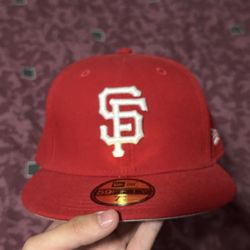 SF red fitted 
