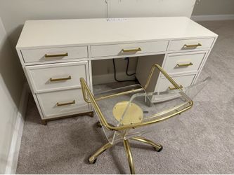 Pottery Barn Teen acrylic desk chair