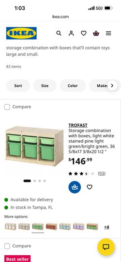 Toy storage Trofast IKEA