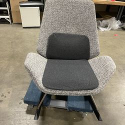 High End Gray Rocking Chair! 