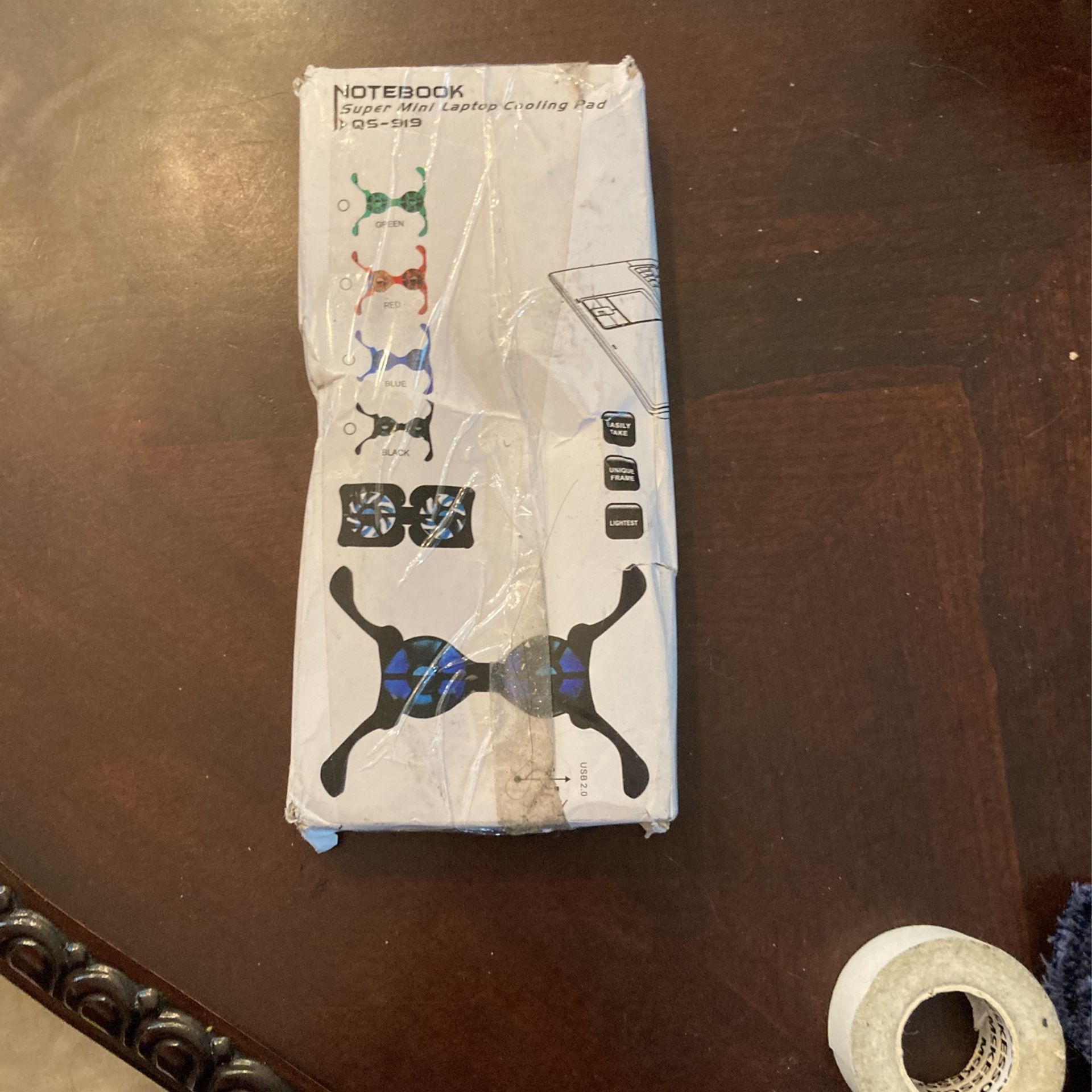 Free Mini Laptop Cooling Pad