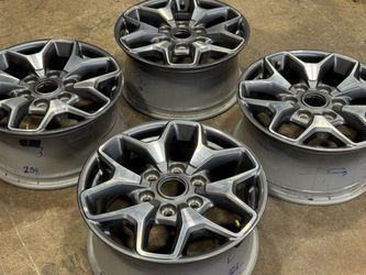 FREE DELIVERY (4) 17 INCH WHEELS RIMS OEM FORD BRONCO RANGER BADLANDS 2021-2025 OEM GREY