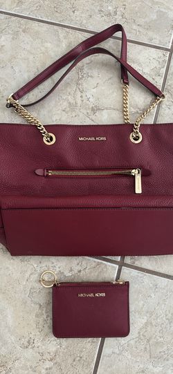 Authentic MK Purse- And Wallet Burgundy