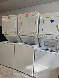 Used Stackable Washer And Electric Dryer