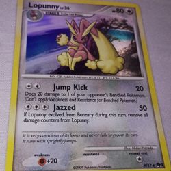 Pokemon Lopunny From POP Series