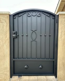 Gate fence dog kennel custom playground shade structures
