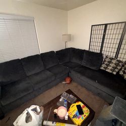 Nice Looking  Sectional Couch And Dining Table