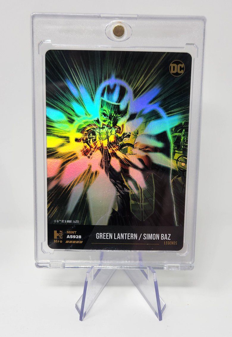 DC HRO Chapter 2 Legends Green Lantern / Simon Baz Legendary Unscanned Card