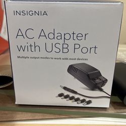 AC Adapter With USB Port