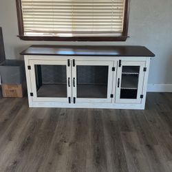 Dog Crate And TV Stand 