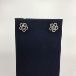 Double Stud Earring 10 K-  1.7 G 