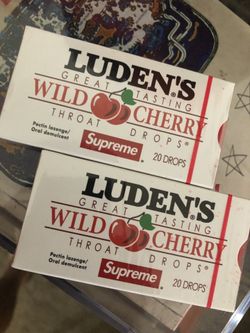 Supreme x Ludens cough drops