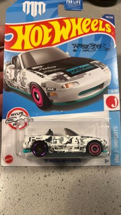 Hot Wheels '91 Mazda MX-5 Miata HW J-Imports
