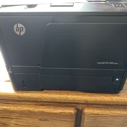 HP Laserjet Pro 400, model M401dn bronze monochrome printer