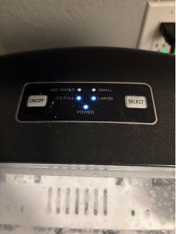 Whirlpool countertop ice machine