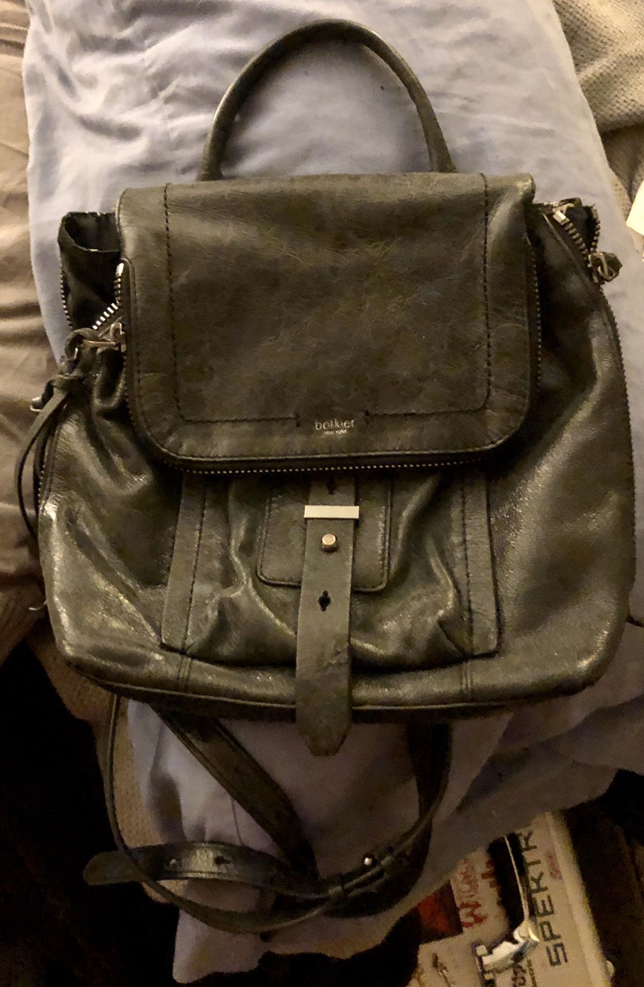 Leather Purse/ Backpack