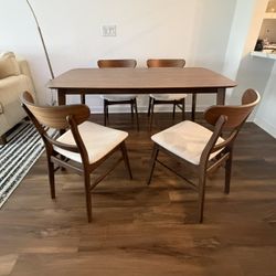 Mid-Century Style Dining Set 