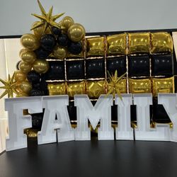 Foam Letters - FAMILY
