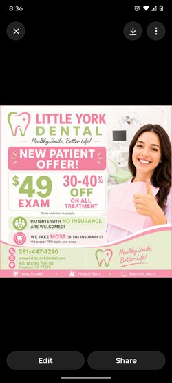 Dental offers for new patients!