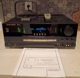Harman Kardon AVR 510 Stereo or Surround Receiver with Remote