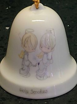 Precious Moments "Holy Smokes" Bell