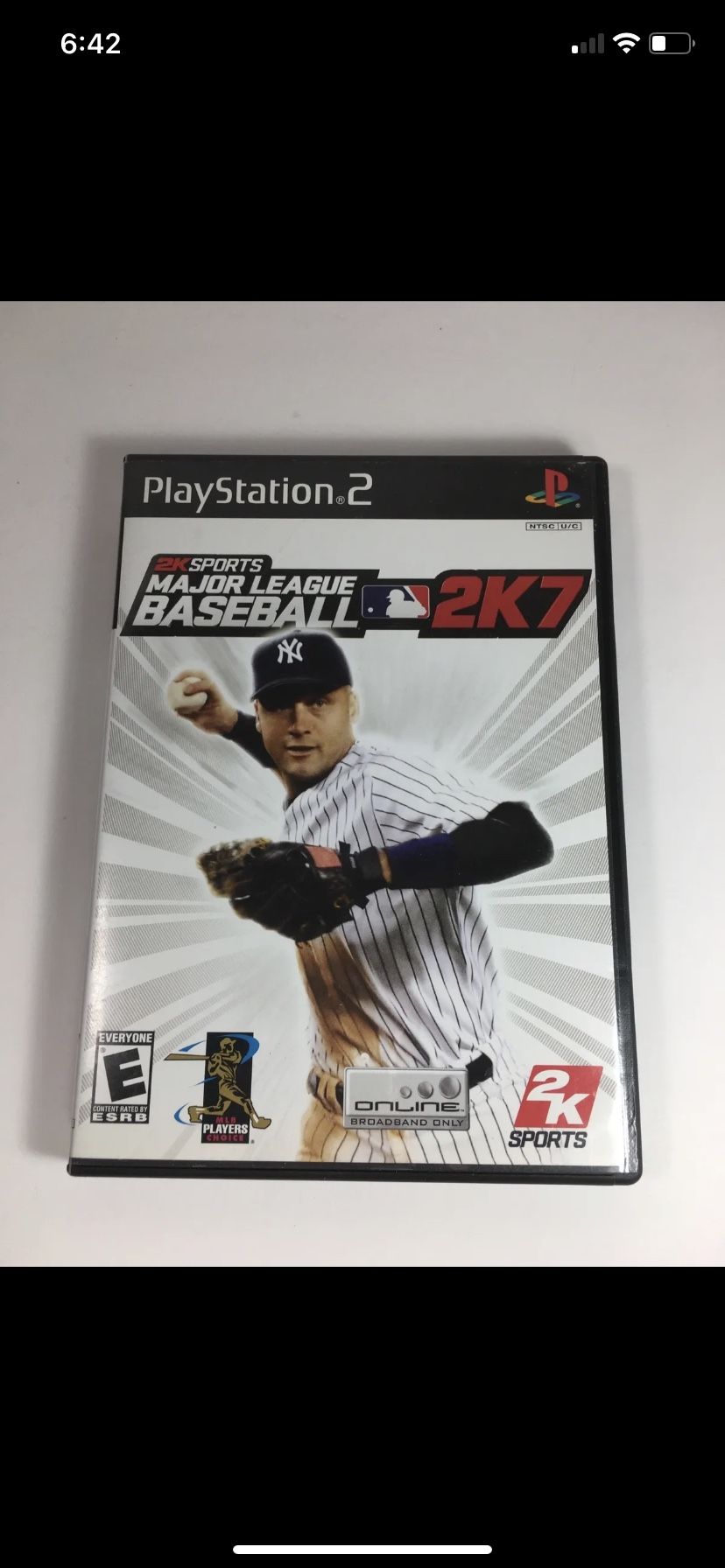 2K Sports Major League Baseball 2K7 (Sony PlayStation 2 PS2) Complete