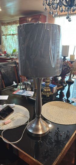 Grey lamp