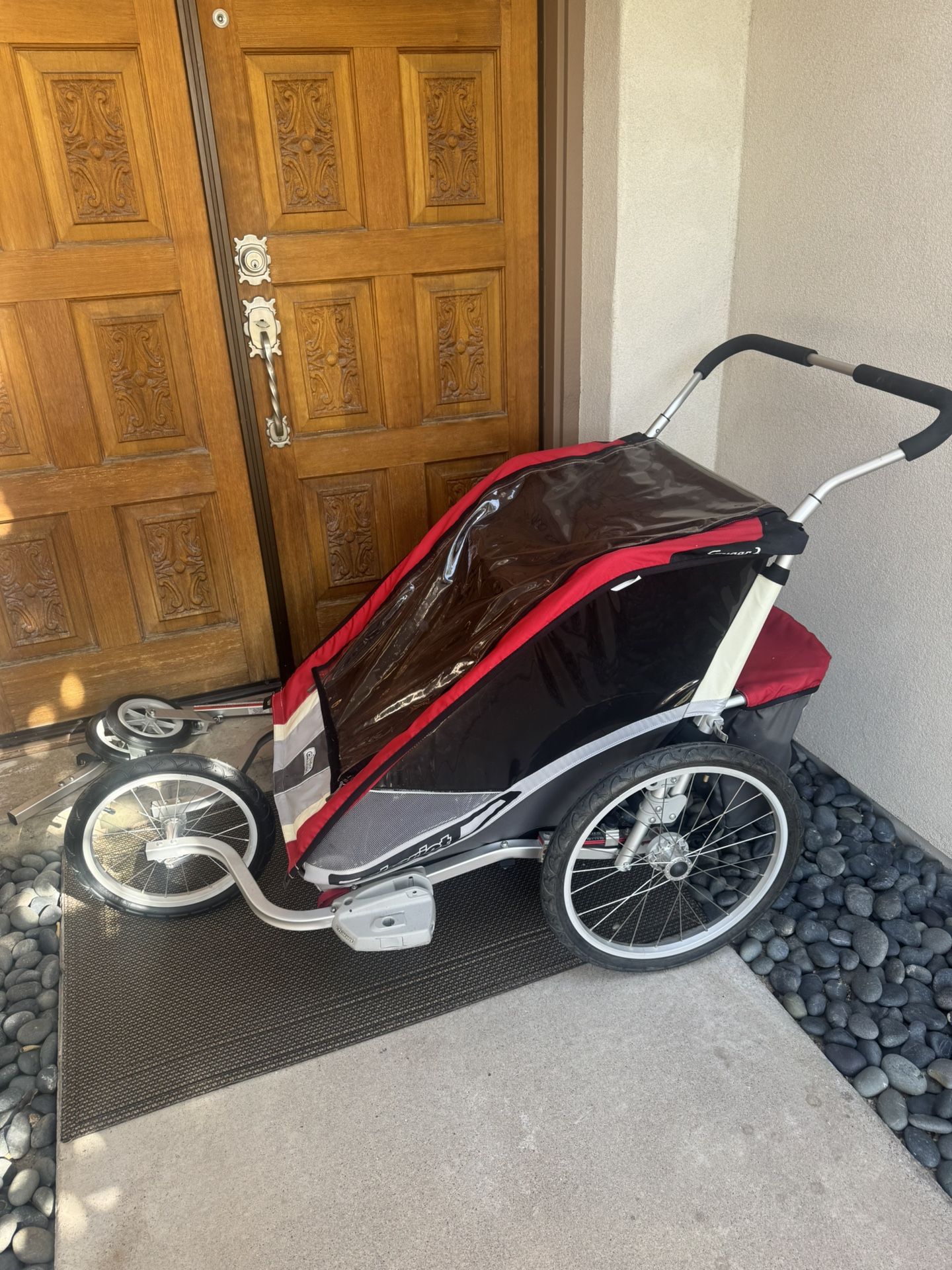 Thule Chariot Cougar Double Bike /trailer