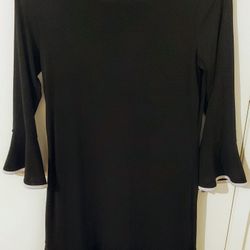 Michael Kors Black Pullover Stretch Dress Size  X-Small